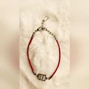 Lia Sophia "Parfait" Strawberry Cut Crystals bracelet